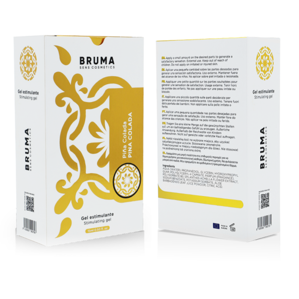BRUMA - ORGASM GEL SABOR PIÑA COLADA