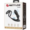 img_198295_f09776f3ed04508257c23099fcb35634_1.jpg PRETTY LOVE - EMONI ANILLO PENE + PLUG ANAL 12 VIBRACIONES NEGRO