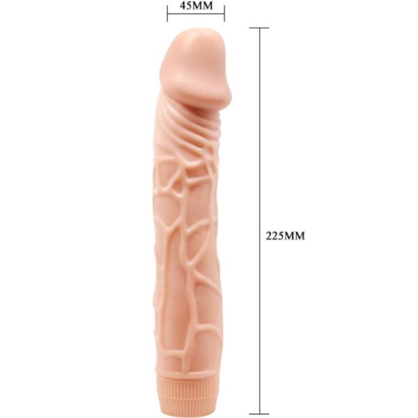 img_198661_9273413303e0ec94231b3106213e2861_1.jpg BAILE - BOB VIBRADOR REALÍSTICO 22.5 CM NATURAL
