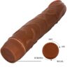 img_198665_5314568eec53cc77be4a624387bf9fff_1.jpg BAILE - BOB VIBRADOR REALÍSTICO 22.5 CM MULATO
