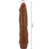 img_198694_f30cb01fd3a7c81b01568376e27884bb_1.jpg BAILE - DWARF VIBRADOR REALÍSTICO 21 CM MULATO