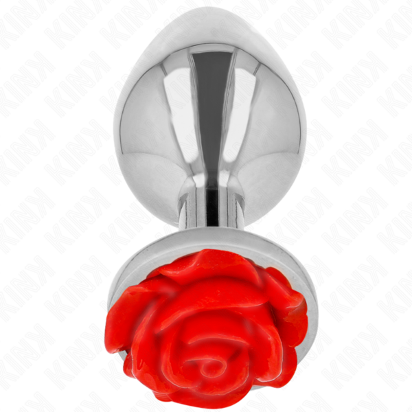 KINK - PLUG ANAL ROSA ROJA TALLA L