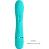 PRETTY LOVE - SCOCCO VIBRADOR RABBIT TURQUESA