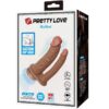 img_201753_a18f7c9ab9c6cd96fcf415987296fb66_1.jpg PRETTY LOVE - HULBERT DOBLE DILDO REALÍSTICO CON VIBRACIÓN MULATO