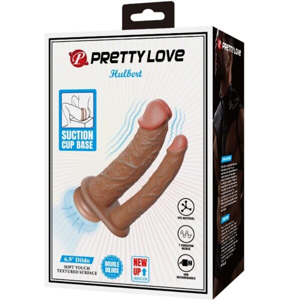 img_201753_a18f7c9ab9c6cd96fcf415987296fb66_1.jpg PRETTY LOVE - HULBERT DOBLE DILDO REALÍSTICO CON VIBRACIÓN MULATO