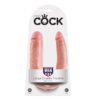 img_29479_865c2fe4e5b20a4af53a79063ba4c7fe_1.jpg KING COCK - DILDO DOBLE PENETRACIÓN 17.8 CM NATURAL