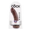 img_29557_8960c99d61e1340bf9f1514d9e550b96_1.jpg KING COCK - 8 PENE MARRÓN 20.3 CM