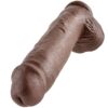 img_29669_6c34241762142bab8c65f7cf580e9c93_1.jpg KING COCK - 11 PENE REALÍSTICO MARRÓN 28 CM