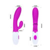 PRETTY LOVE - FLIRTATION VIBRADOR CON ESTIMULADOR CLITORIS ALVIS