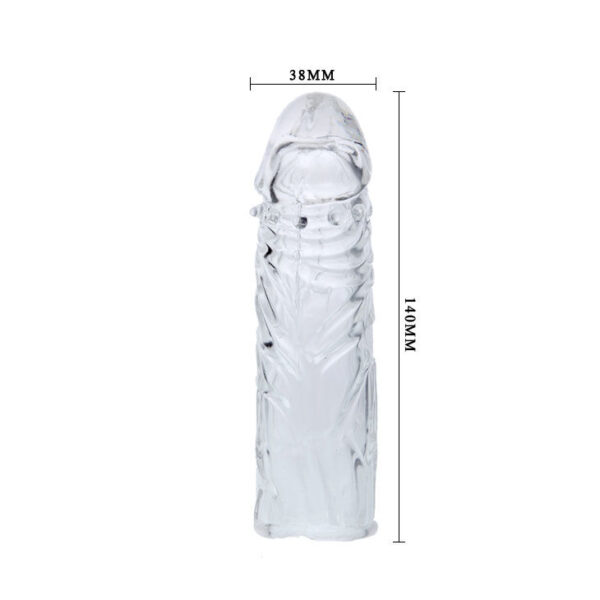 img_31600_3133609e8a7d91c55a7f1950a2cb0118_1.jpg BAILE - FUNDA LILA PARA EL PENE EN SILICONA ADAPTABLE 13 CM