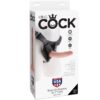 img_35738_097e20e82f00b25d047340296bd5be8d_1.jpg KING COCK - HARNESS CON PENE REALÍSTICO 17.8 CM