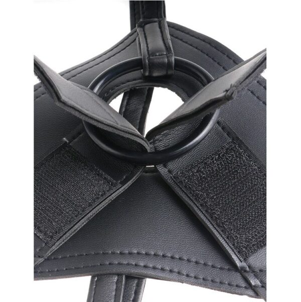 img_35757_eea1abed57984ab8cc8bd3ca093adb0f_1.jpg KING COCK - HARNESS CON PENE REALÍSTICO NEGRO 22.9 CM