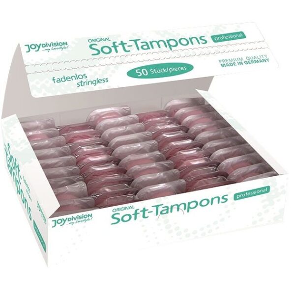 img_37578_38711b2574be8e12c12c38a2f4fa2208_1.jpg JOYDIVISION SOFT-TAMPONS - TAMPONES ORIGINALES PROFESSIONAL/ 50UDS