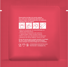 CONFORTEX - PRESERVATIVOS FRESA CAJA 144 UDS