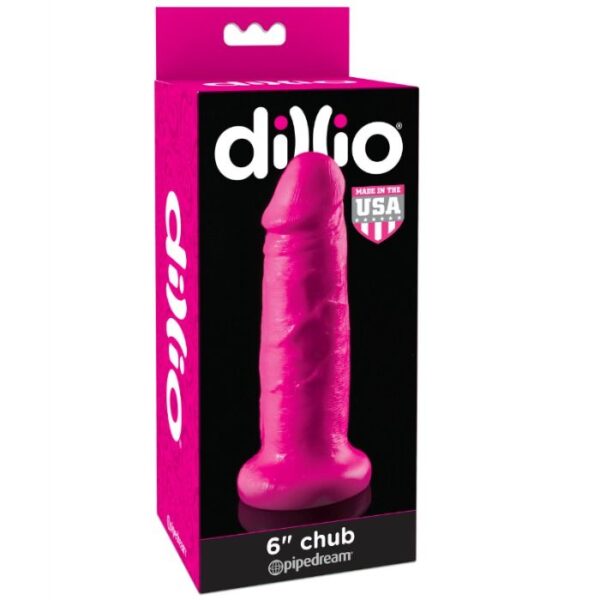img_44237_6b192f0ff730b5e74750919754f63f38_1.jpg DILLIO - DILDO CON VENTOSA CHUB 15.2 CM ROSA