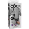 img_45180_2536a0046ea62d5e83b4163ddc724f68_1.jpg KING COCK - STRAP-ON CON DILDO HUECO 25.5 CM Y TIRANTES COLOR CARNE