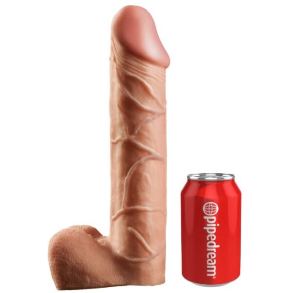 img_45247_6db04784596024f66482cc2bffba83c7_1.jpg KING COCK - STRAP-ON CON DILDO HUECO 30.5 CM Y TIRANTES COLOR CARNE