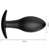 PRETTY LOVE - PLUG ANAL SILICONA ANCLA 8.5 CM NEGRO