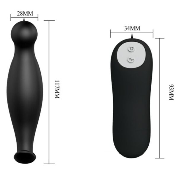 img_49892_918b9a5b245d050c19b59600f2b9ec58_1.jpg PRETTY LOVE - PLUG ANAL SILICONA 12 MODOS VIBRACIÓN NEGRO