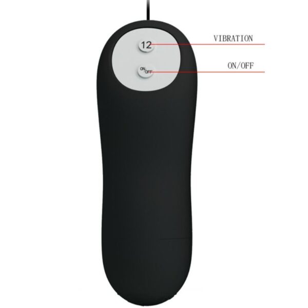 img_49893_889ce5f792bbd48ace7b3d23669f4cf9_1.jpg PRETTY LOVE - PLUG ANAL SILICONA 12 MODOS VIBRACIÓN NEGRO
