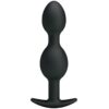 img_50366_1850a6fcb0130ed32cdde792c70efbd6_1.jpg PRETTY LOVE - BOLAS ANALES SILICONA 12.5 CM NEGRO