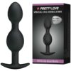 img_50367_10a534ec2f5a98d2b2c9363f9dfc977c_1.jpg PRETTY LOVE - BOLAS ANALES SILICONA 12.5 CM NEGRO