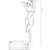 PASSION - WOMAN BS016 BODYSTOCKING NEGRO TALLA ÚNICA
