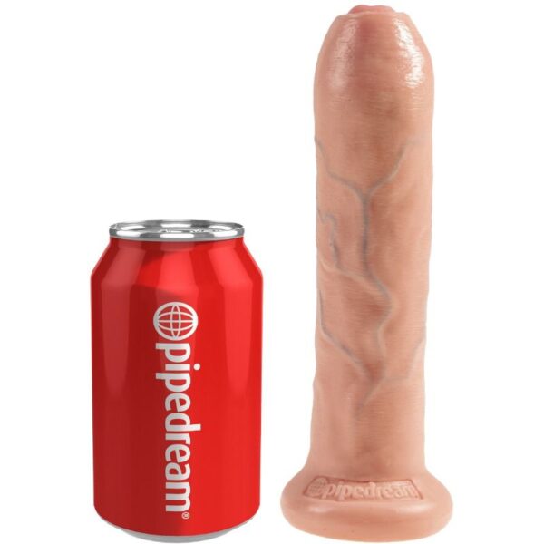 img_66100_9bd9093b1e2548e467f330609a03a997_1.jpg KING COCK - DILDO REALÍSTICO UNCUT NATURAL 21 CM