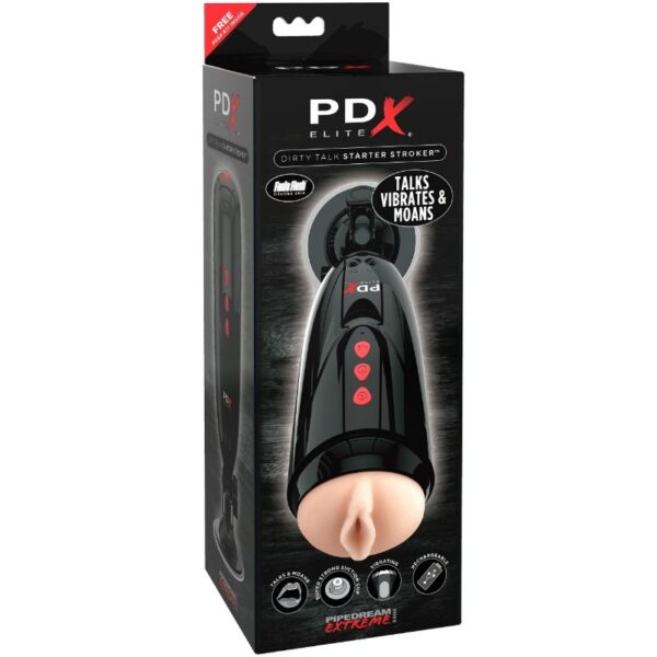 img_66112_5ed45333a648537e9ccf00f3b01fb007_1.jpg PDX ELITE - DIRTY TALK STARTER STROKER MASTURBADOR VAGINA