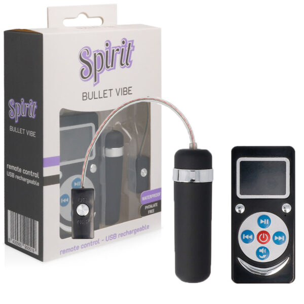 img_68674_3aa79a7aef786c991e95d4af43efdb6c_1.jpg SPIRIT - BALA VIBRADORA PREMIUM NEGRO