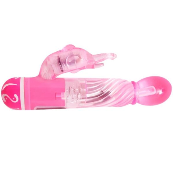 img_70063_3326effe121677e3974ddf17fb22fa72_1.jpg BAILE - VIBRADOR MULTIVELOCIDAD CON ESTIMULADOR ROSA