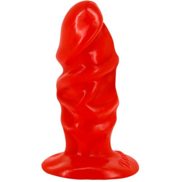 img_70150_e6f89e2e612bd64eaaa4ee8b56c8c31e_1.jpg BAILE - PLUG ANAL UNISEX CON VENTOSA ROJO