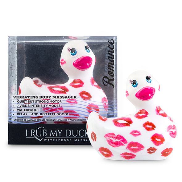 img_72880_167b327a736ac59706a710ea95d2e8b9_1.jpg BIG TEASE TOYS - I RUB MY DUCKIE 2.0 | PATO VIBRADOR ROMANCE (WHITE & PINK)