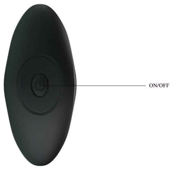 PRETTY LOVE - VIBRADOR ANAL NEGRO