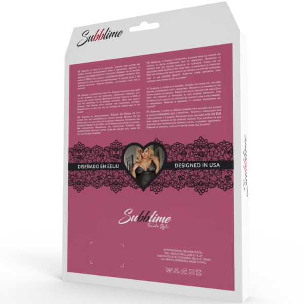 img_76788_0fbb0d35df50c489b231449dd43891dd_1.png SUBBLIME - SET DRESS-TOP Y TANGA NEGRO TALLA GRANDE