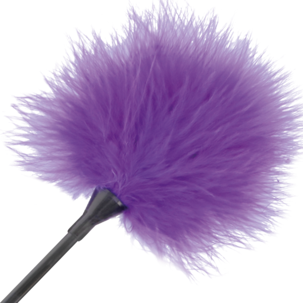 img_78837_8572b8d4cf3f3c256d5f666bf7a53d3c_1.png DARKNESS - PLUMA ESTIMULADORA LILA 42CM