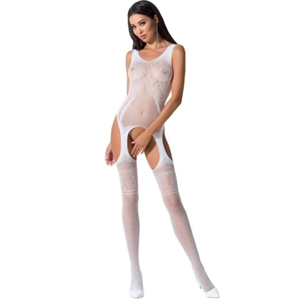 img_83107_347c29afe48ac6371d33372595d44b0b_1.jpg PASSION - WOMAN BS061 BODYSTOCKING BLANCO TALLA ÚNICA