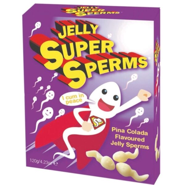 img_84968_a890ae0c80c07712b3b02212bd11f23b_1.jpg SPENCER & FLEETWOOD - JELLY SUPER SPERM GOMINOLAS FORMA ESPERMA 120 GR