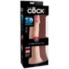 KING COCK - DILDO TRIPLE DENSIDAD 23 CM