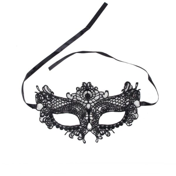 QUEEN LINGERIE - ANTIFAZ DE ENCAJES TALLA ÚNICA