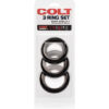CALEXOTICS - COLT SET 3 ANILLOS PENE Y TESTÍCULOS