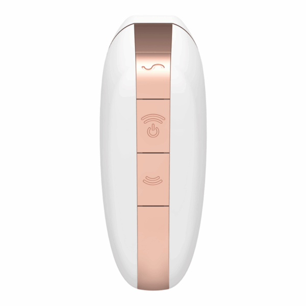 SATISFYER - LOVE TRIANGLE ESTIMULADOR Y VIBRADOR BLANCO