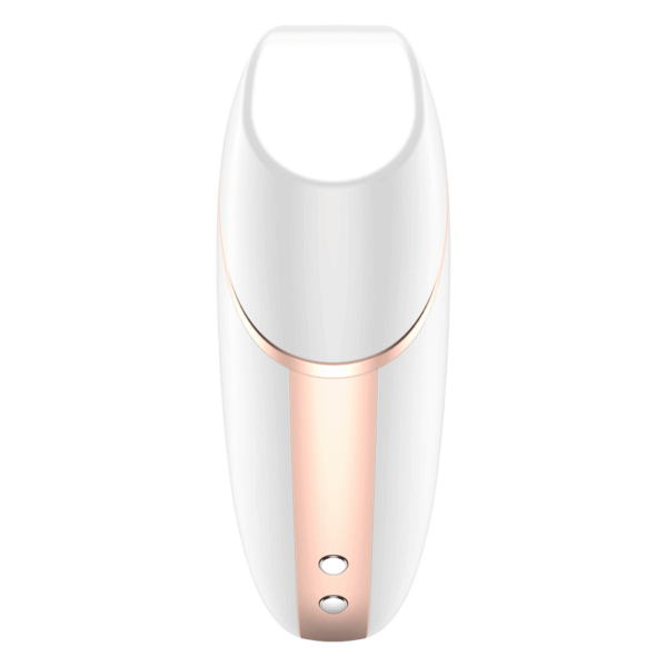 SATISFYER - LOVE TRIANGLE ESTIMULADOR Y VIBRADOR BLANCO