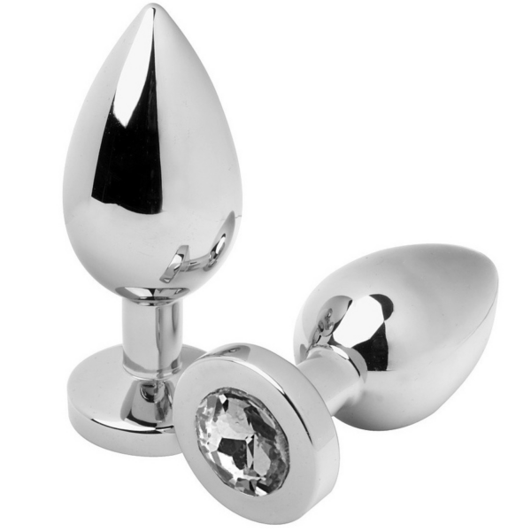 img_90190_26009c9e6c89d6d29b059c51415ca75a_1.png METAL HARD - ANAL PLUG DIAMOND TRANSPARENTE MEDIUM 7.62CM