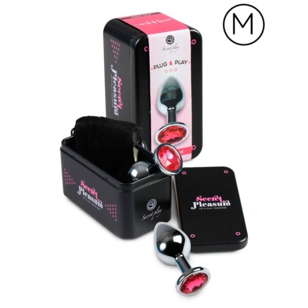 img_91317_69e5219b09496e37e9932eda5e871431_1.jpg SECRETPLAY - PLUG ANAL FUCSIA 8CM
