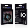 POWERING - SUPER FLEXIBLE Y RESISTENTE ANILLO PENE  4.5CM NEGRO