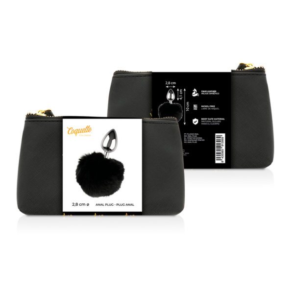 img_92912_61acef1bf4bdb4918921537df97f5308_1.png COQUETTE CHIC DESIRE - PLUG ANAL DE METAL TALLA L 2.8 x 4.1 CM