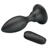 img_93362_5f4e1a0183b0a2c9d2146e01e4086d5b_1.jpg MR PLAY - PLUG ANAL CON VIBRACIÓN NEGRO CONTROL REMOTO