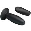 img_93436_dafc90e39f388f7c0a6a828d0fc5a3e9_1.jpg MR PLAY - PLUG ANAL CON VIBRACIÓN NEGRO CONTROL REMOTO