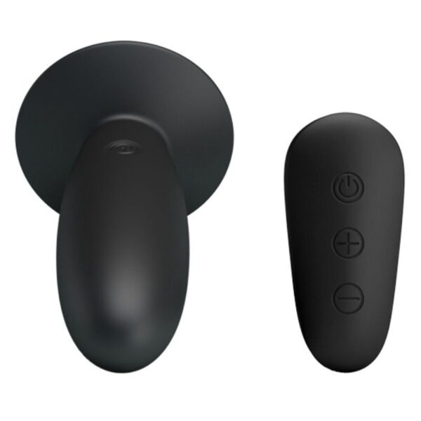 img_93438_44b2c059f7942d2279ef00f8592cbedf_1.jpg MR PLAY - PLUG ANAL CON VIBRACIÓN NEGRO CONTROL REMOTO
